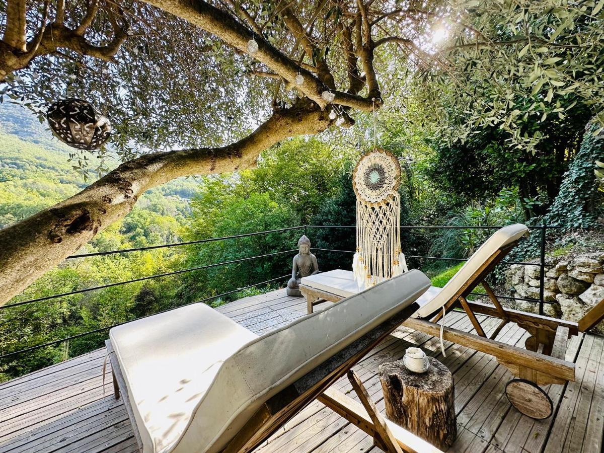 Апартаменты Domaine Les Deux Roches Le Bar-sur-Loup Экстерьер фото